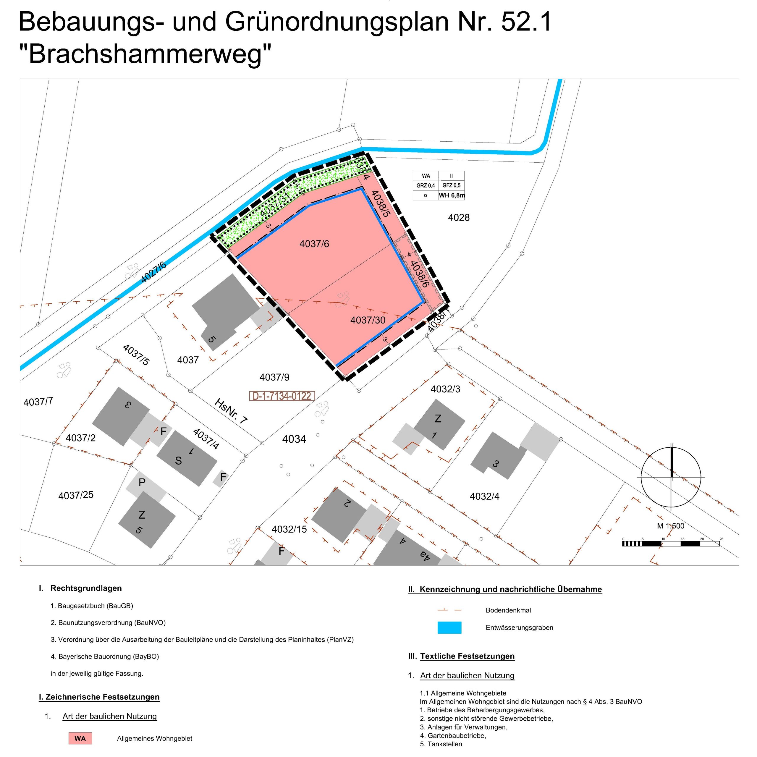 Markt Gaimersheim Bebauungs- und Grünordnungsplan “Brachshammerweg”